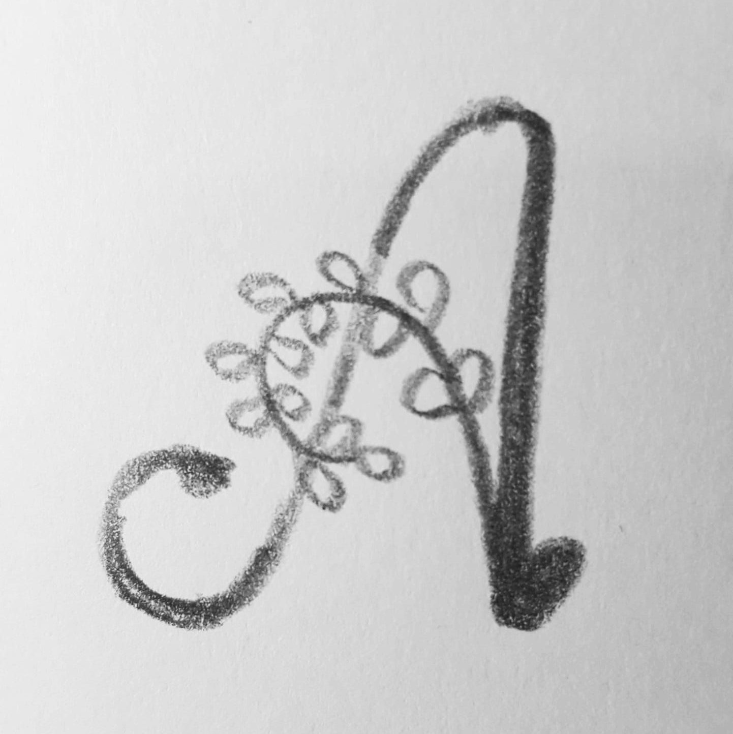 first logo sketch