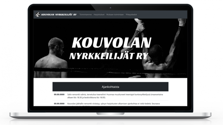 kouvolan nyrkkeilijät etusivu